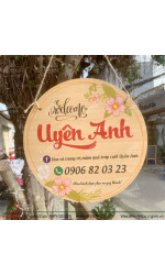 Bảng gỗ tên shop Uyên Anh 0