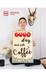 Tranh decor Good Day Start With Coffee 2