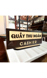 Bảng Quầy thu ngân - Cashier để bàn bằng gỗ hàng cao cấp 2