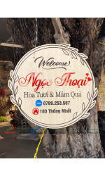 Bảng gỗ tên shop Ngọc Thoại 0