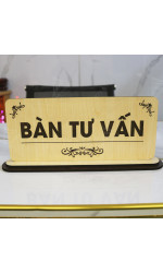 Bảng gỗ để bàn Quầy tư vấn 5