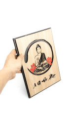 Tranh Phật - tranh gỗ Phật giáo treo tường P03 4