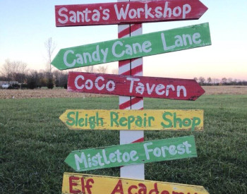 Top mẫu bảng chỉ đường gỗ đẹp và độc đáo nhất