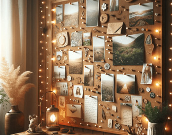 Bảng gỗ ghim ảnh là gì? Cách lựa chọn và sử dụng bảng gỗ ghim ảnh bạn chưa biết