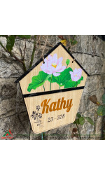 Bảng gỗ tên shop Kathy