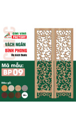 Vách ngăn phòng bình phong trang trí BP09
