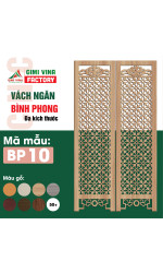 Vách ngăn bình phong bằng gỗ cao cấp BP10