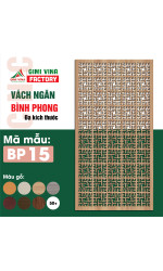 Bình phong vách ngăn gỗ BP15