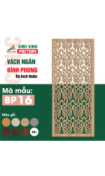 Vách ngăn chia không gian bằng gỗ BP16