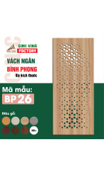 Vách ngăn chia không gian bằng gỗ BP26