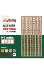 Bình phong vách ngăn gỗ BP28