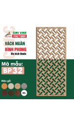 Vách ngăn không gian bằng gỗ BP32