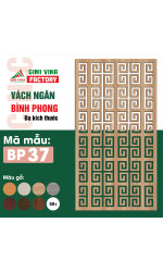 Bình phong trang trí, vách ngăn phong bằng gỗ BP37