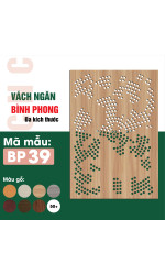 Vách ngăn bình phong gỗ BP39