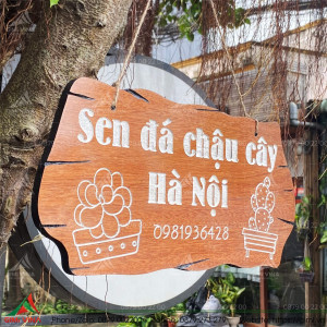 Bảng gỗ ngoài trời 