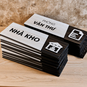 Bảng tên phòng bằng gỗ