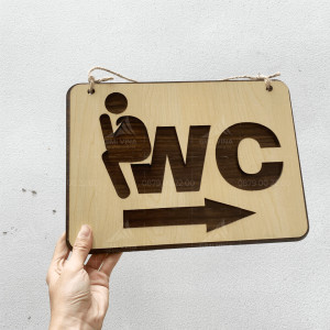 Bảng treo WC