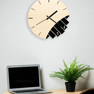 Đồng Hồ Treo Tường DH12 thiết kế tối giản sang trọng