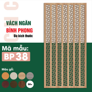 Vách ngăn phòng trang trí không gian BP38