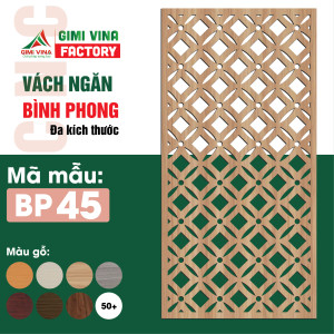 Vách ngăn phòng bình phong trang trí BP45