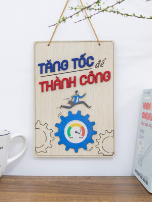 Tranh động lực gỗ tăng tốc để thành công