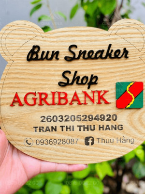 Bảng QR ngân hàng Ben Seanker Shop