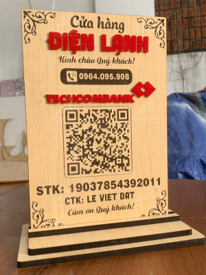 Bảng QR ngân hàng Điện Lạnh