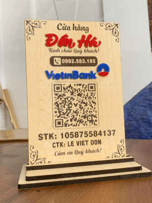 Bảng QR ngân hàng Đồn Hà