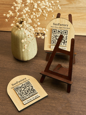 Bảng QR ngân hàng nhiều mẫu
