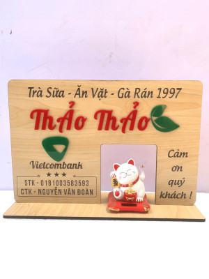 Bảng QR ngân hàng Thảo Thảo