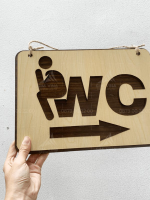 Bảng treo WC