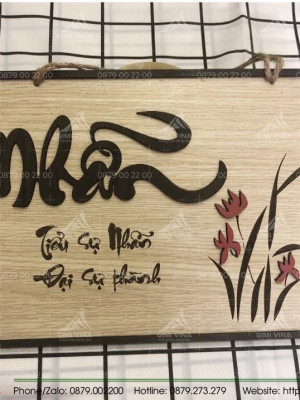 Tranh động lực về sự nhẫn nhịn