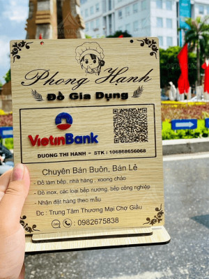 Bảng QR ngân hàng Phong Hạnh
