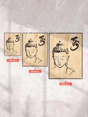 Tranh Phật - tranh gỗ Phật giáo treo tường P02
